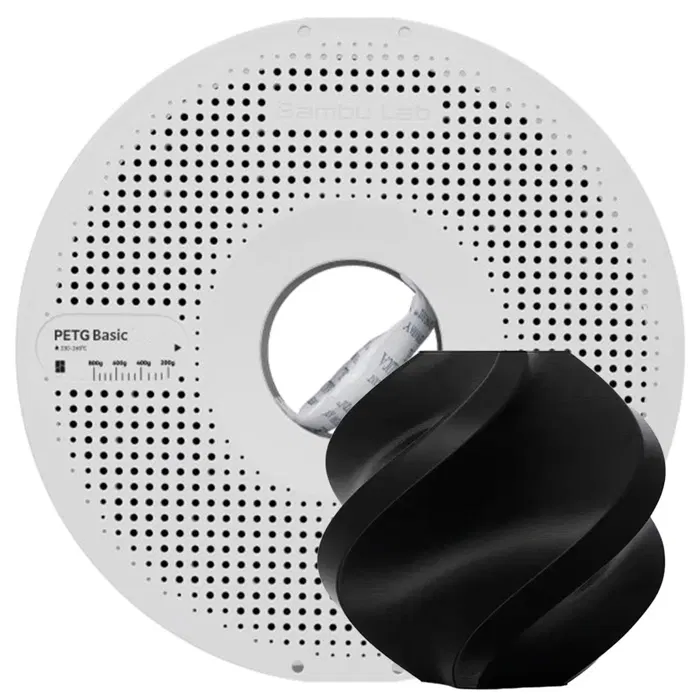 Bambu Lab BAMBU PETG BASIC-PRETO - COM CARRETEL