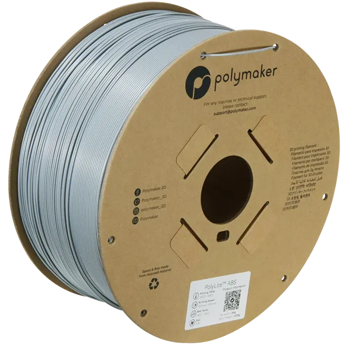 Polymaker POLYLITE ABS CINZA 3,00 KG