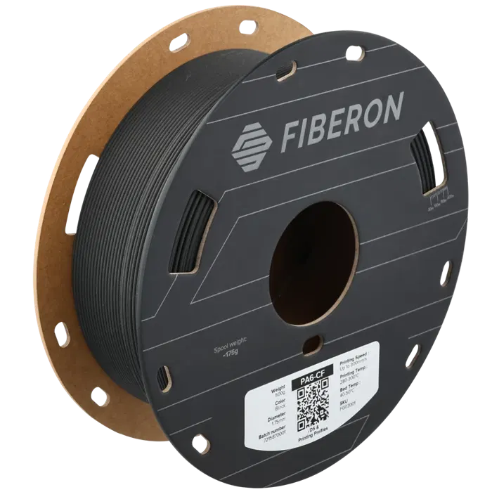 Polymaker FIBERON PA6-CF20 PRETO