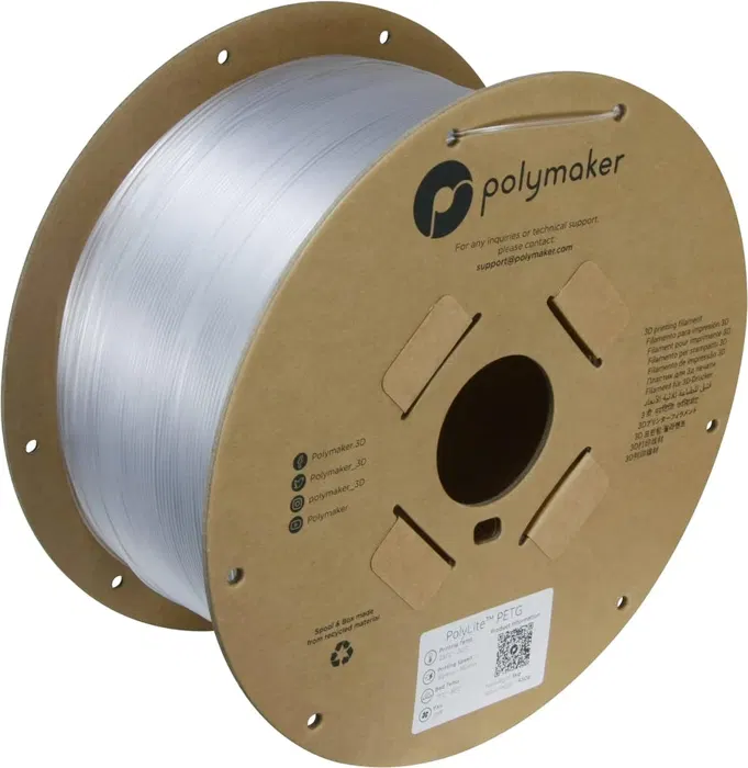 Polymaker POLYLITE PETG TRANSPARENTE 3,00 KG
