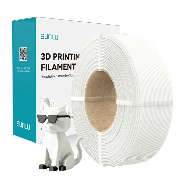 SUNLU REFIL FILAMENTO PLA CLASSIC - BRANCO