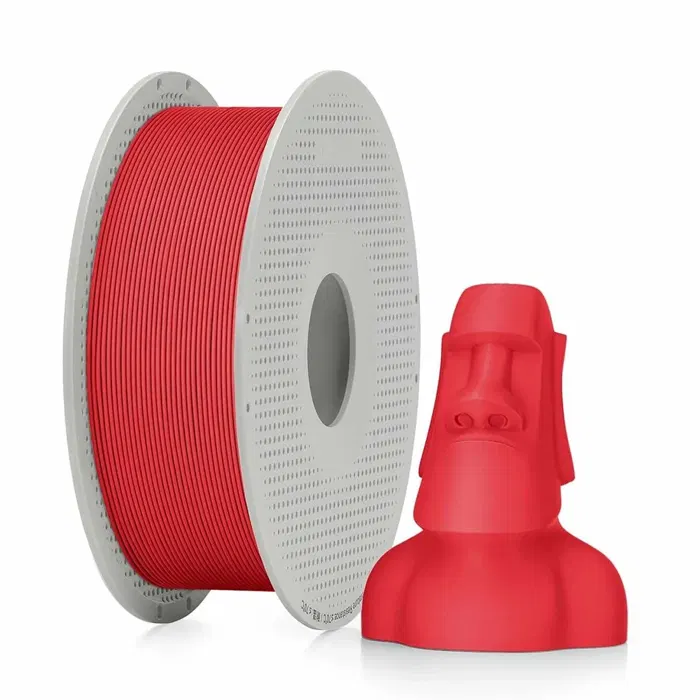 Bambu Lab PLA MATTE - VERMELHO ESCARLATE - COM CARRETEL