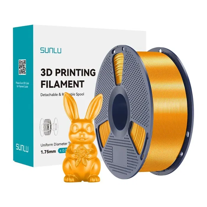 SUNLU FILAMENTO PLA+ SILK - LATÃO