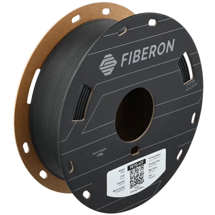 Polymaker FIBERON PETG-RCF08 PRETO