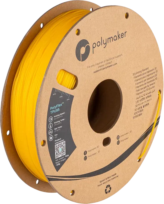 Polymaker POLYFLEX TPU95 AMARELO