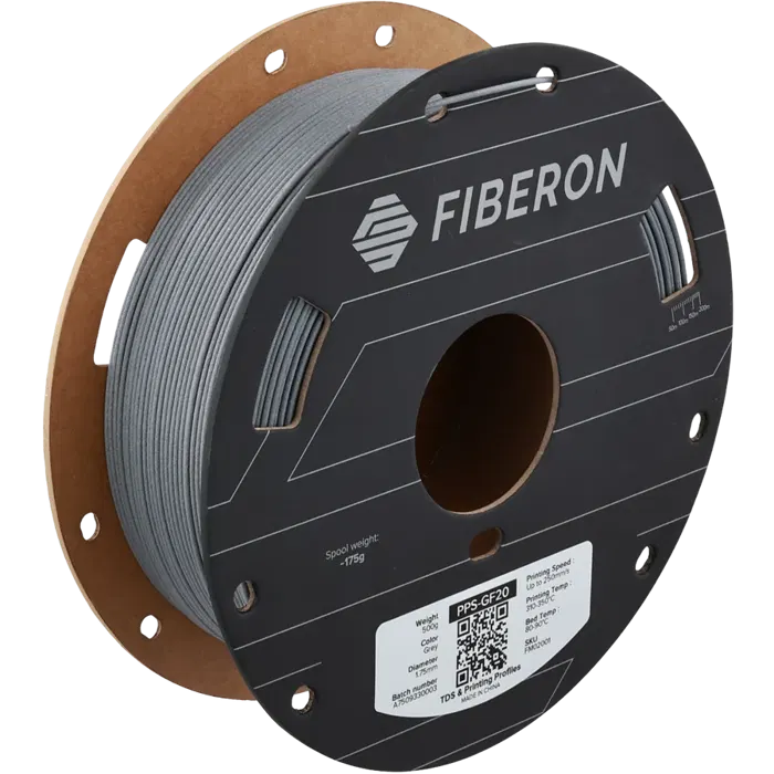 Polymaker FIBERON PPS-GF20 CINZA