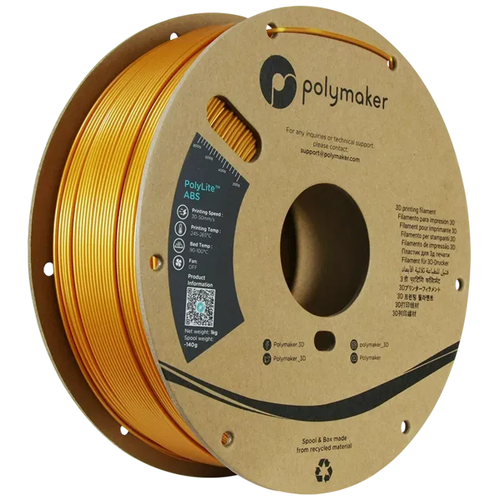 Polymaker POLYLITE ABS DOURADO