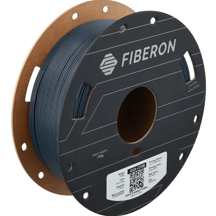 Polymaker FIBERON ASA-CF08 CINZA ESCURO
