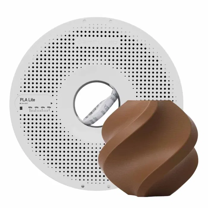Bambu Lab BAMBU PLA LITE MARROM CACAU - COM CARRETEL