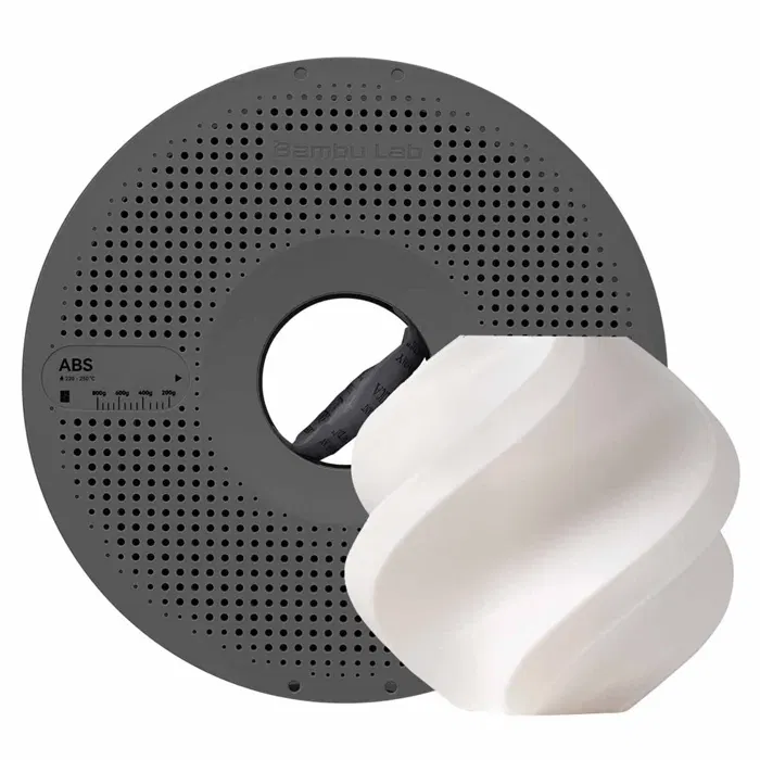 Bambu Lab ABS - BRANCO - COM CARRETEL BAMBULAB