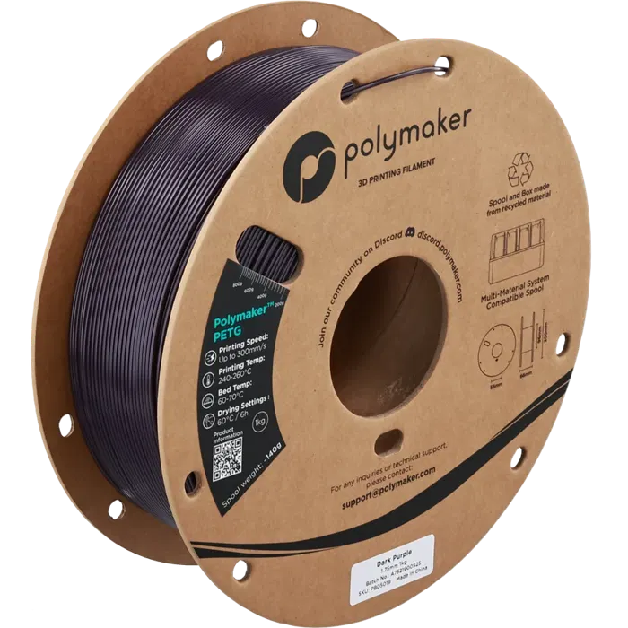 Polymaker POLYMAKER PETG ROXO ESCURO