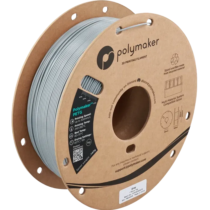 Polymaker POLYMAKER PETG CINZA