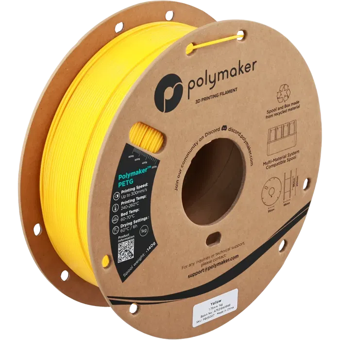 Polymaker POLYMAKER PETG AMARELO