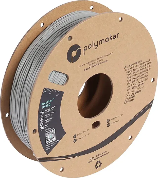 Polymaker POLYFLEX TPU90 CINZA
