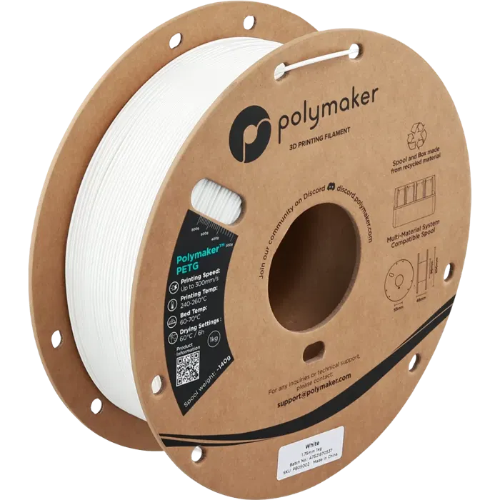 Polymaker POLYMAKER PETG BRANCO