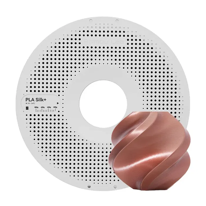 Bambu Lab PLA SILK - ROSE GOLD - COM CARRETEL BAMBULAB