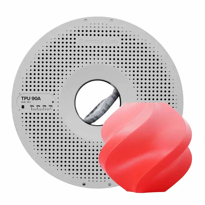 Bambu Lab BAMBU TPU 90A-BLAZE - COM CARRETEL REUTILIZÁVEL BAMBU