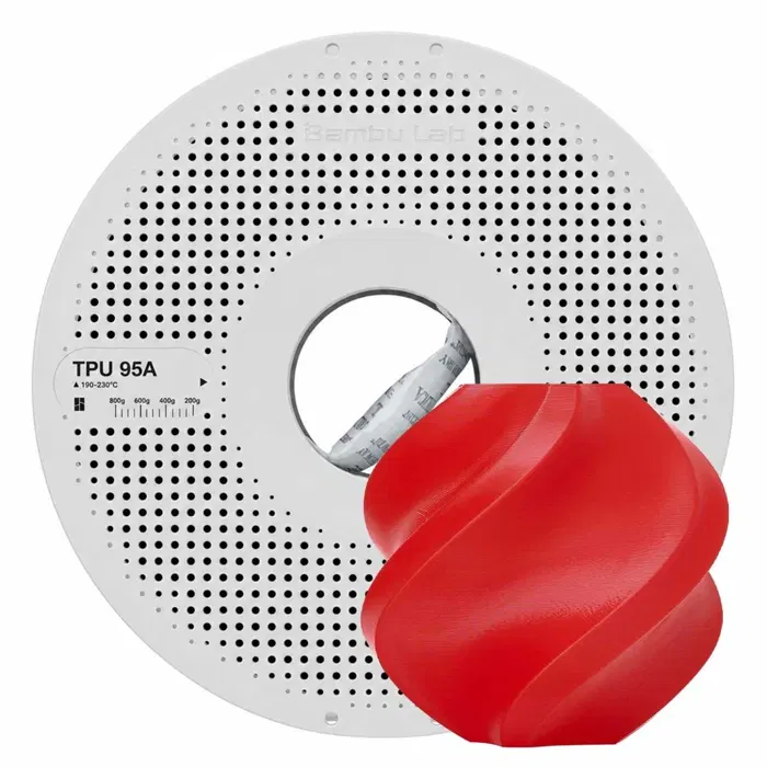 Bambu Lab BAMBU TPU 95A HF - RED COM CARRETEL BAMBULAB