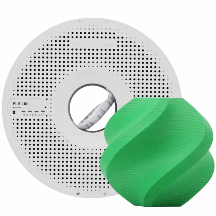 Bambu Lab BAMBU PLA LITE-VERDE- COM CARRETEL REUTILIZÁVEL BAMBU