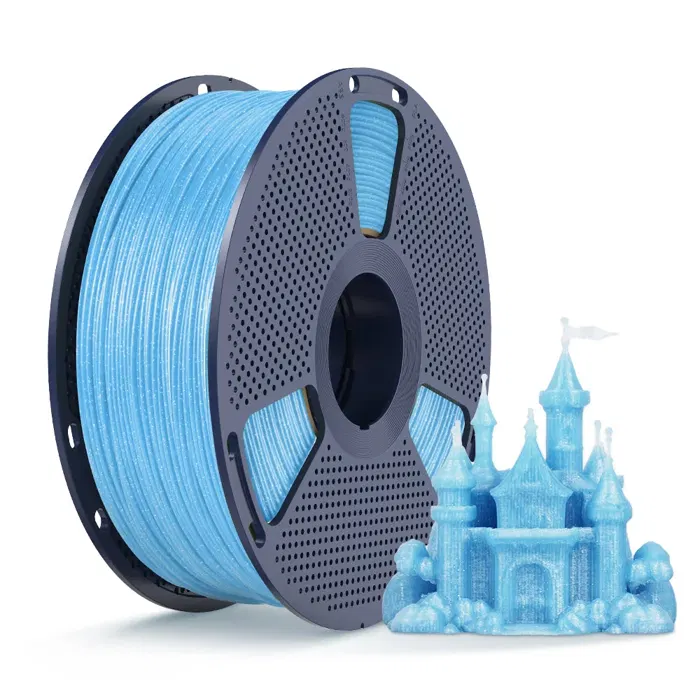 SUNLU FILAMENTO PLA TWINKLING - AZUL