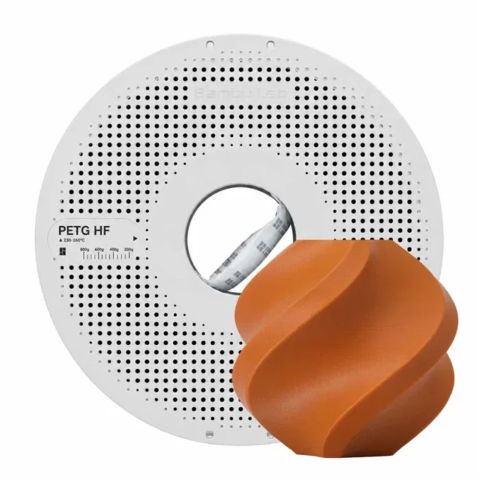 Bambu Lab PETG HF - PEANUT BROWN - COM CARRETEL BAMBULAB