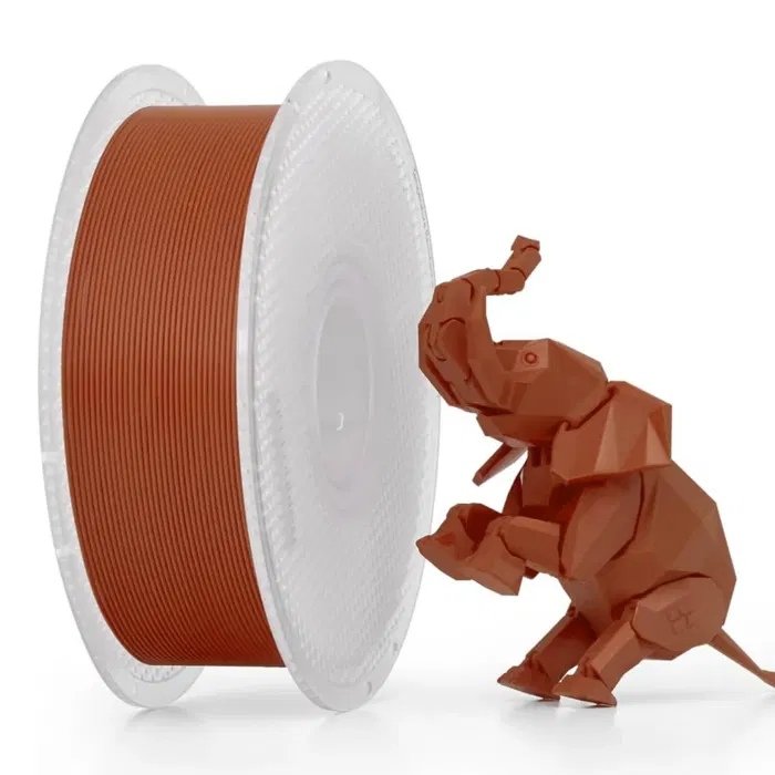 Bambu Lab PLA BASIC - MARROM - COM CARRETEL BAMBULAB