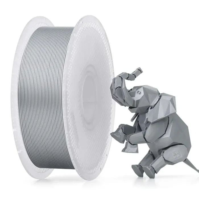 Bambu Lab PLA PRATA C/ CARRETEL REUTILIZÁVELBAMBULAB